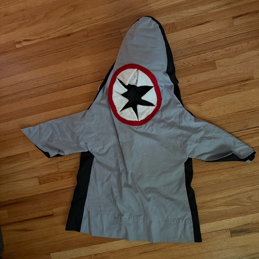 Homemade Gray Shark Kids Costume